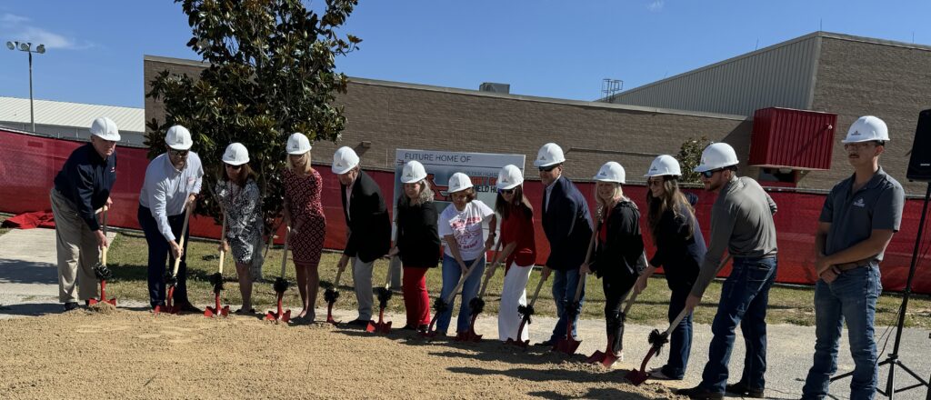 AP Weight Room Ground Break
